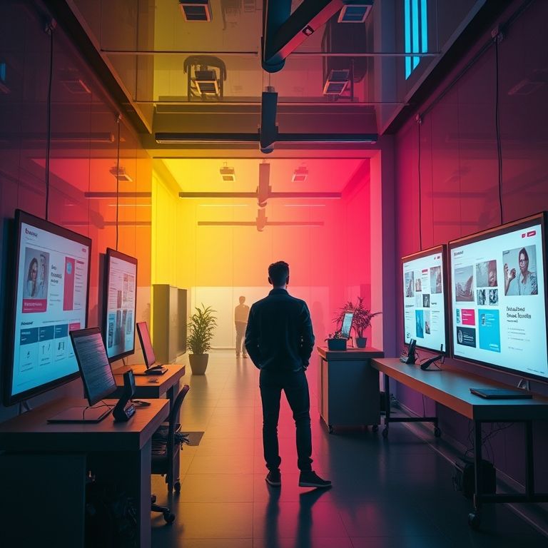 تاثیر رنگ‌ها در طراحی و سئو وب‌سایت