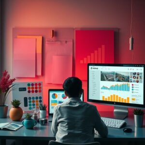 تأثیر رنگ‌ها بر سئو و طراحی وب‌سایت