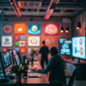 برندینگ و نقش رنگ‌ها در طراحی هویت بصری