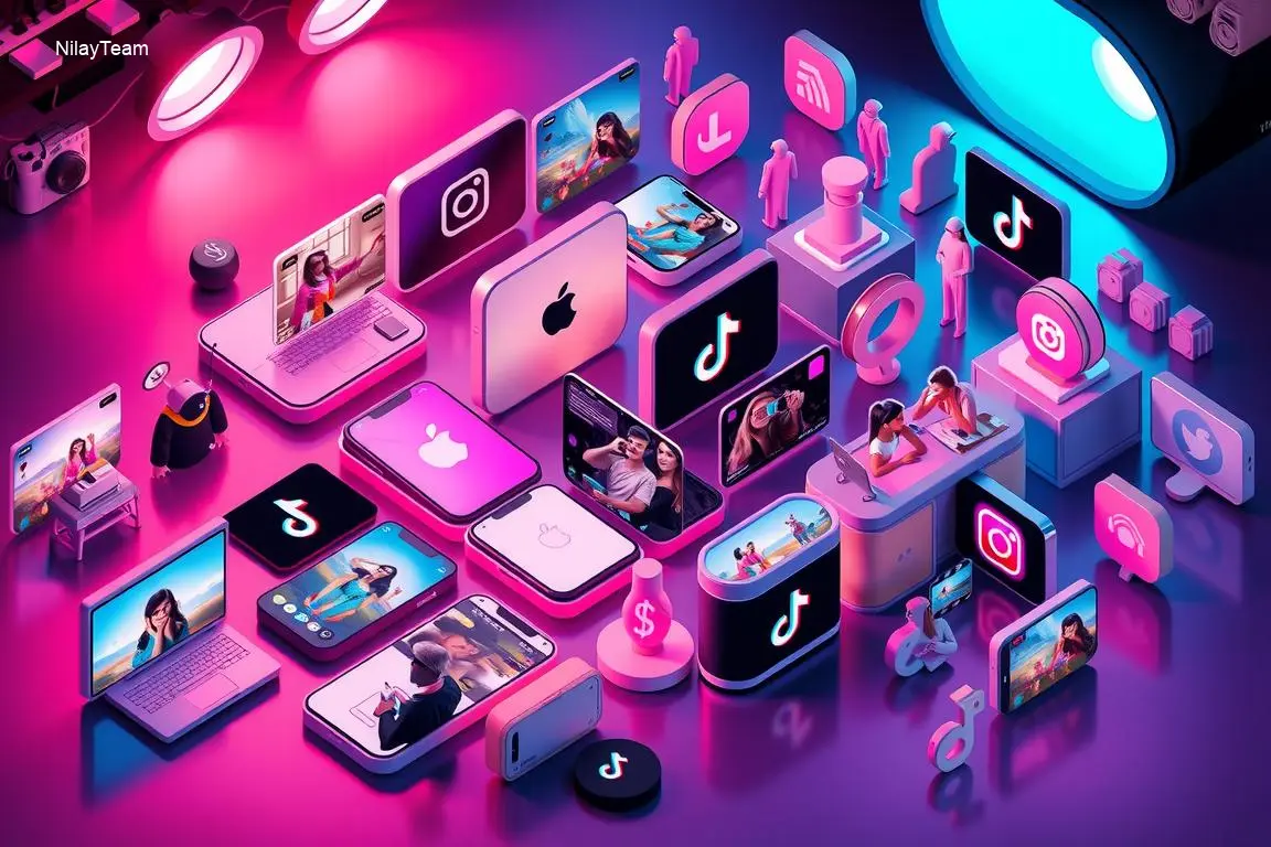 محتوای وایرال - محتوای وایرال: فرمول موفق برای ریلز اینستاگرام و تیک‌تاک